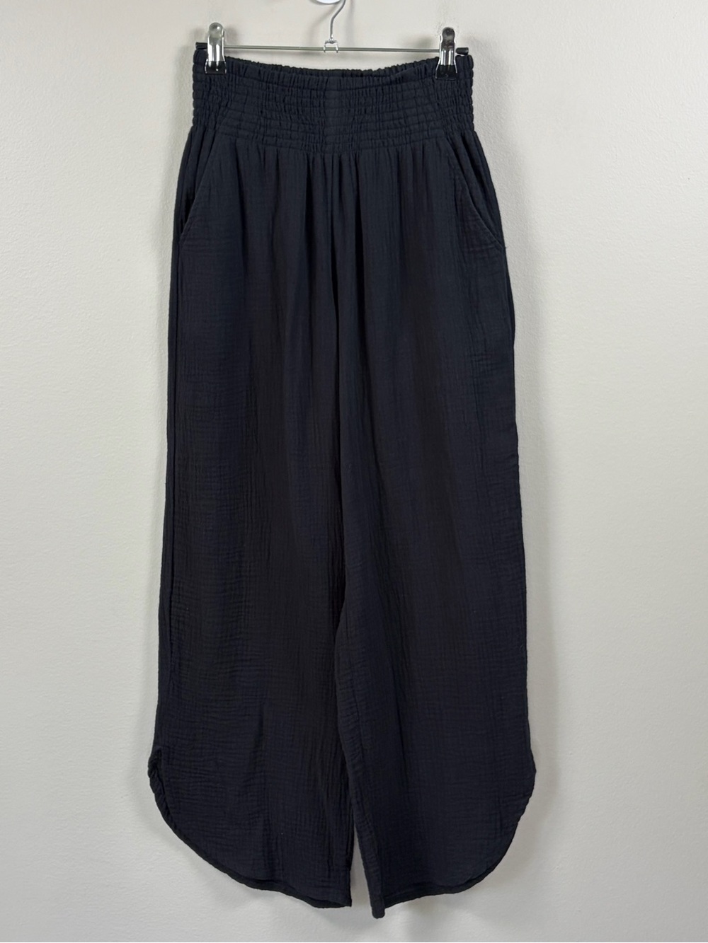 Marine Layer Cali Double Cloth Pant Black Small - Picture 2 of 5